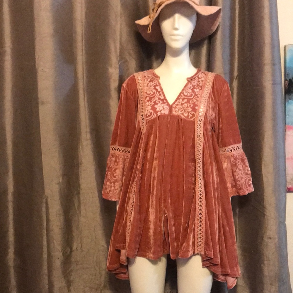 Boho Velour Top/Dress